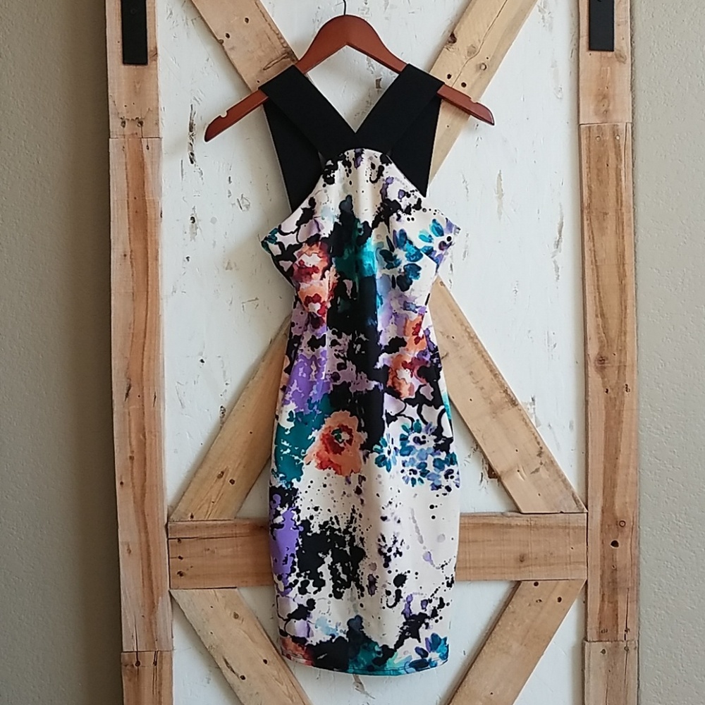 Paint splash dress
